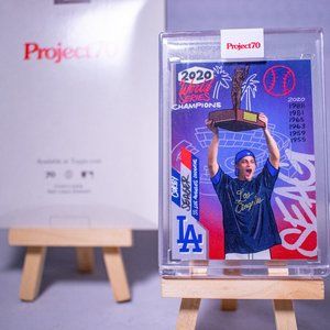 Topps Project70® Card 90 - 2020 Corey Seager by Sophia Chang